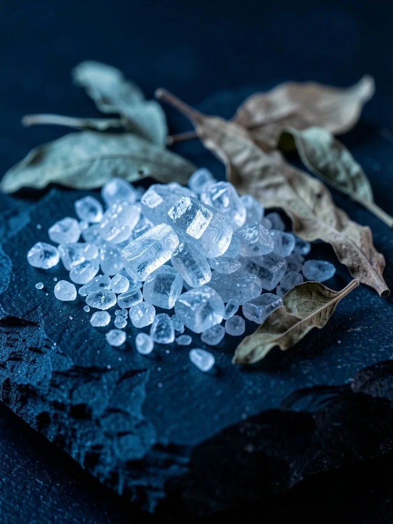 Mineral and botanical specimens